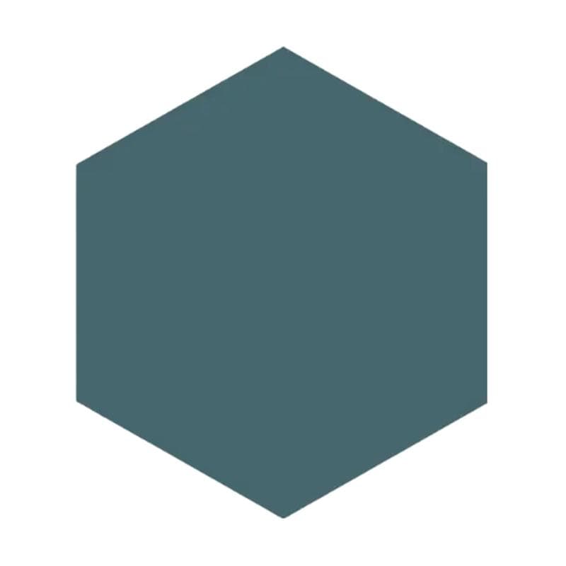 Marquise Hexagon Verde Matte 5x6 - Image 1