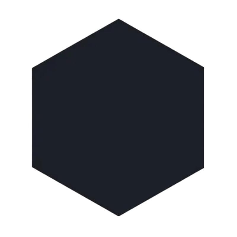 Marquise Hexagon Negro Matte 5x6 - Image 1