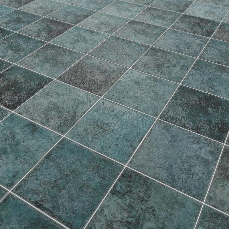 Hestia Turquoise Glossy 6x6 Field - Image 5