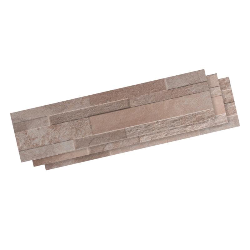 Aquabella Slate Gold Coast 6x24 Porcelain Field Tile 12"x12" Pool Tile - Image 1
