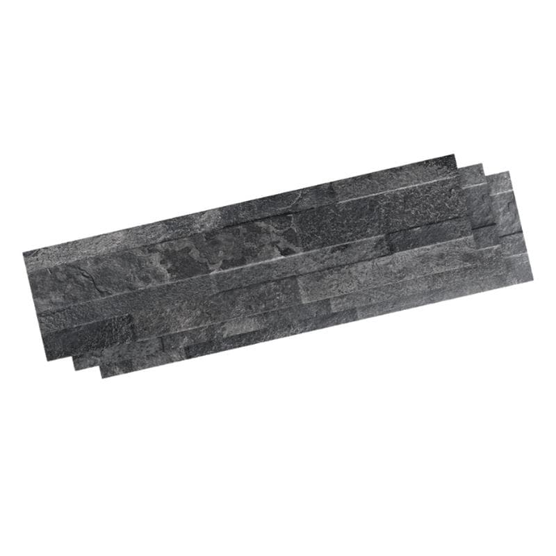 Aquabella Slate Dark Pearl 6x24 Porcelain Field Tile 12"x12" Pool Tile - Image 1
