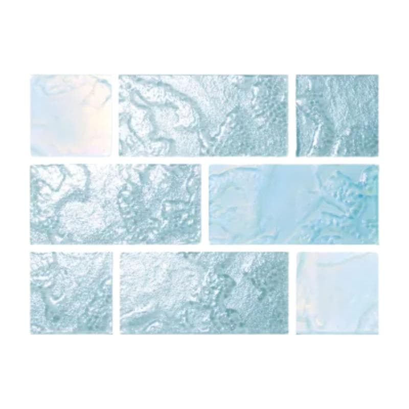 Aquabella Odyssey Athens 2x4 Glass Mosaic 12"x12" Pool Tile (OD-2440) - Image 1