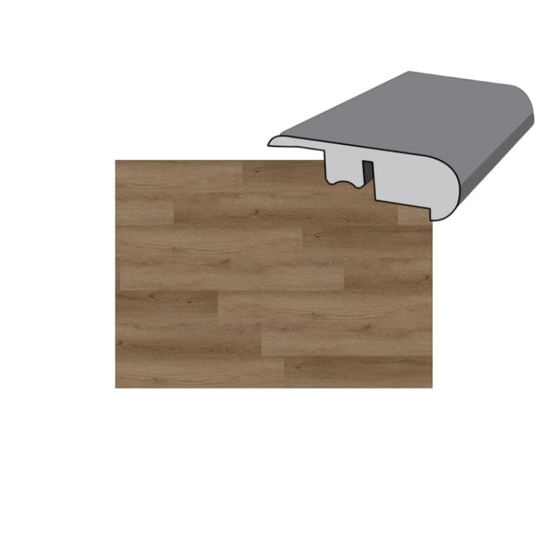 Vesper Amber 20 mil 94 x 2 x 3/4 Stair Nose Luxury Vinyl Plank - Image 1
