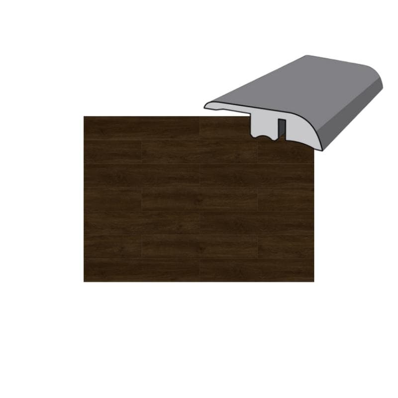 Ashen Ember 12 mil 94 x 1-3/4 Reducer Luxury Vinyl Plank - Image 1