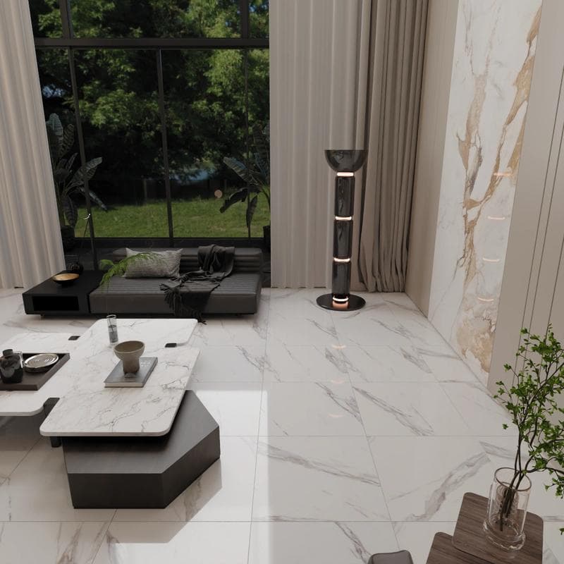 Hera Calacatta Satin Rec 24x24 Field - Image 9