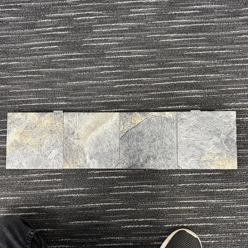 Aquabella Italian Slate Milan 6x6 Porcelain Field Tile Pool Tile (IS-635) - Image 2