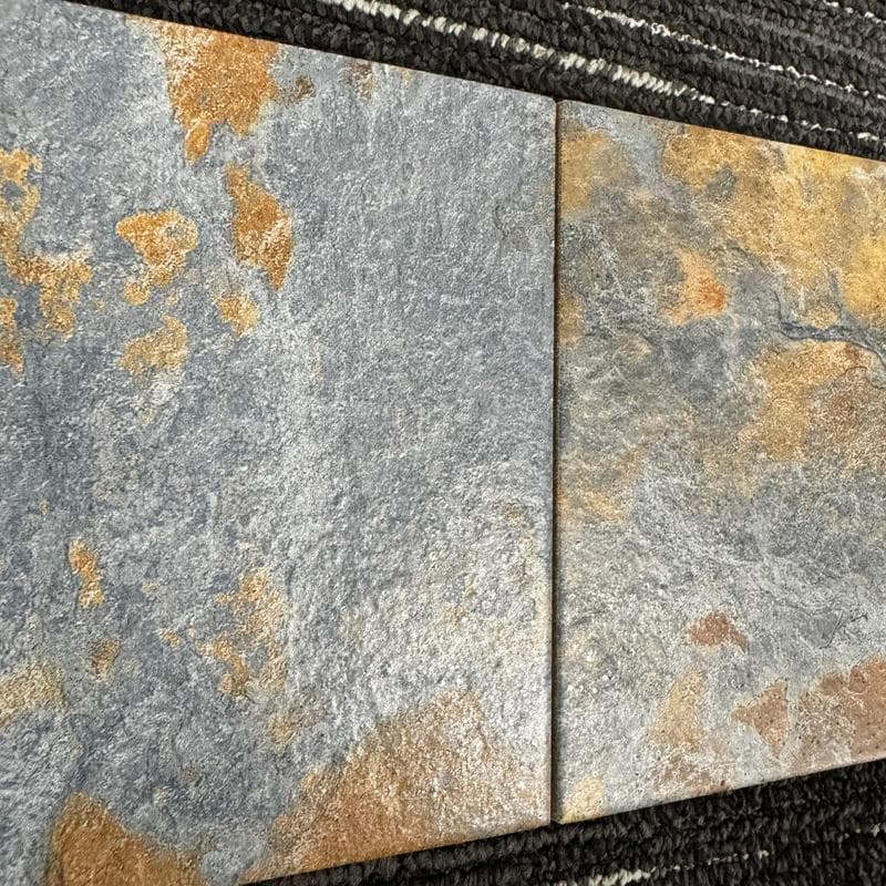 Aquabella Slate River Bend 6x6 Porcelain Bullnose Pool Tile - Image 3