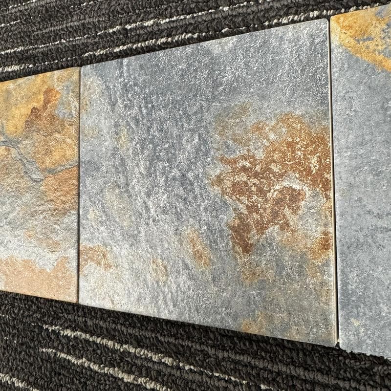 Aquabella Slate River Bend 6x6 Porcelain Field Tile Pool Tile - Image 4