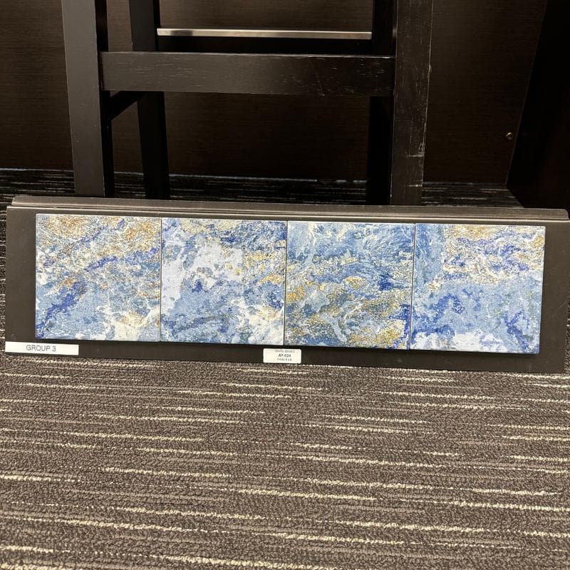Aquabella Abyss Tikal 6x6 Porcelain Bullnose Pool Tile (AY-624) - Image 2