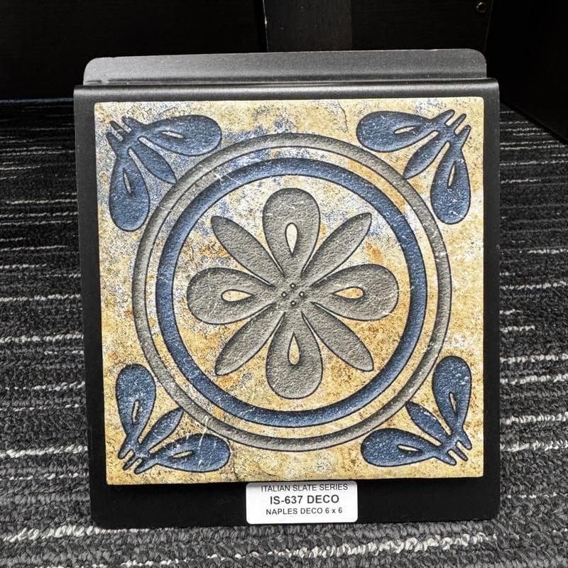 Aquabella Italian Slate Naples 6x6 Porcelain Field Tile Pool Tile (IS-637) - Image 4