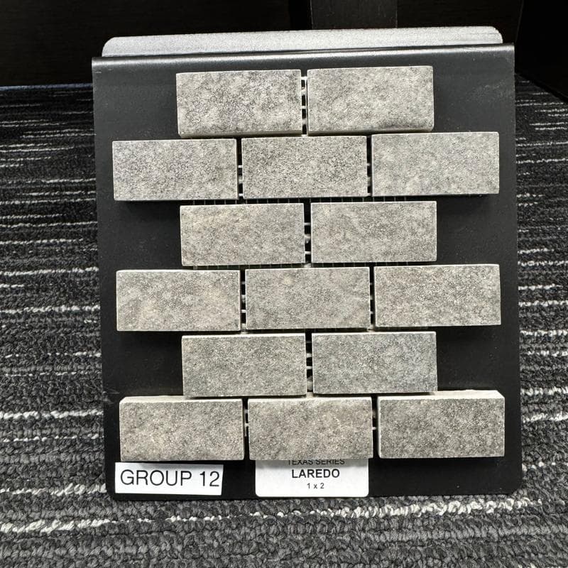 Aquabella Texas Laredo 1x2 Porcelain Mosaic 12"x12" Pool Tile - Image 2