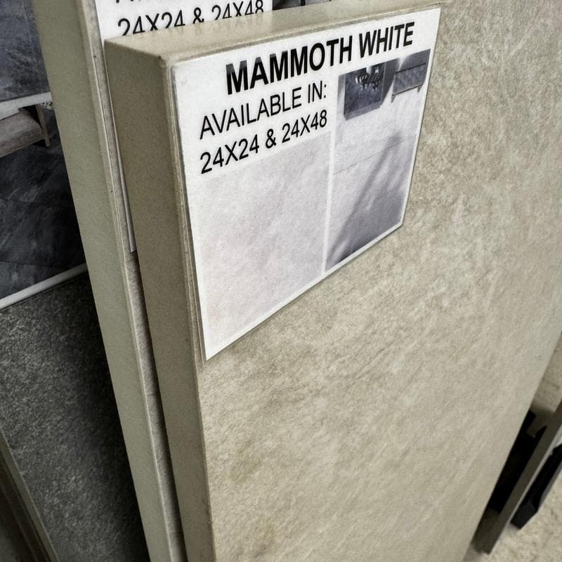 Mammoth White 2cm Paver 24x24 - Image 5