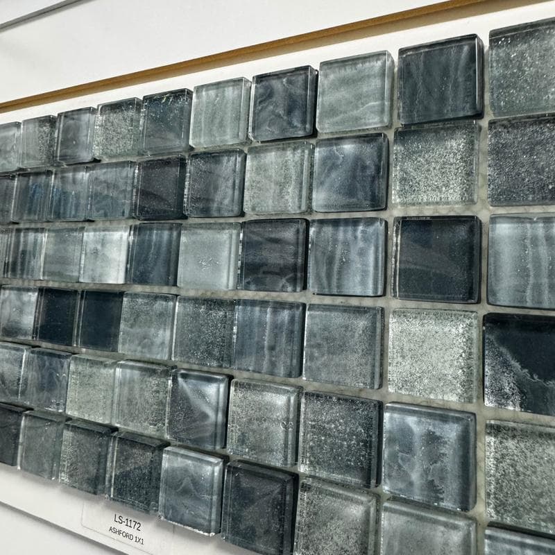 Aquabella London Ashford 1x1 Glass Mosaic 12"x12" Pool Tile (LS-1172) - Image 8