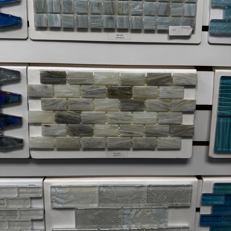 Aquabella North Seas Denmark 1x2 Glass Mosaic 12"x12" Pool Tile (NS-1220) - Image 2