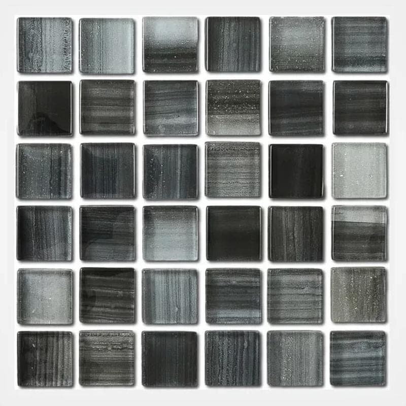 Aquabella London Westminster 1x1 Glass Mosaic 12"x12" Pool Tile (LS-1176) - Image 1
