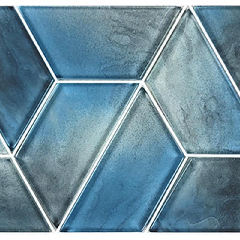 Dimension Morning Fog 2x4 Glass Mosaic 12"x12" Pool Tile - Image 1