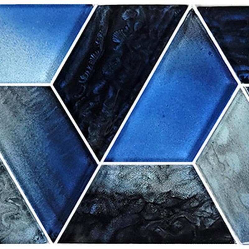 Dimension Dusk 2x4 Glass Mosaic 12"x12" Pool Tile - Image 1
