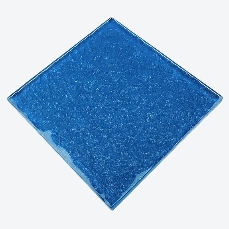 Moonscape Blue 6x6 Glass Pool Tile - Image 2