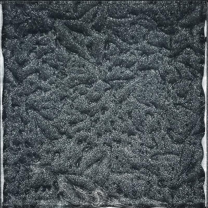 Moonscape Black 6x6 Glass Pool Tile - Image 1
