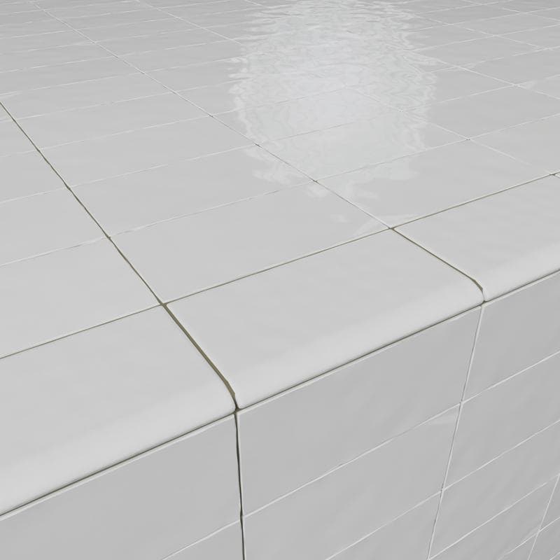 Bianca Blanco 2.5x5 Bullnose - Image 2