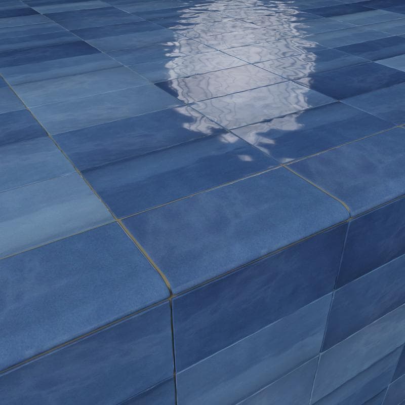 Bianca Azul 2.5x5 Bullnose - Image 2