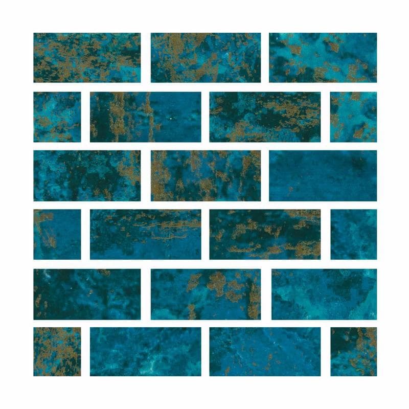 Aquabella Abyss Atlantis 1x2 Porcelain Mosaic 12"x12" Pool Tile (AY-1221) - Image 1