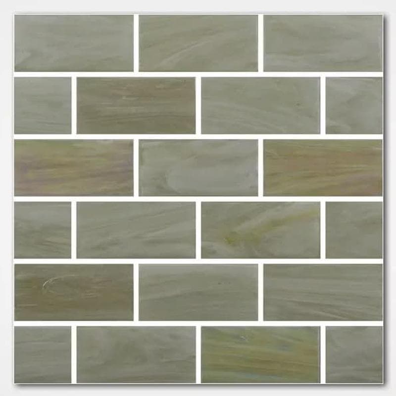 Aquabella North Seas Iceland 1x2 Glass Mosaic 12"x12" Pool Tile (NS-1212) - Image 1