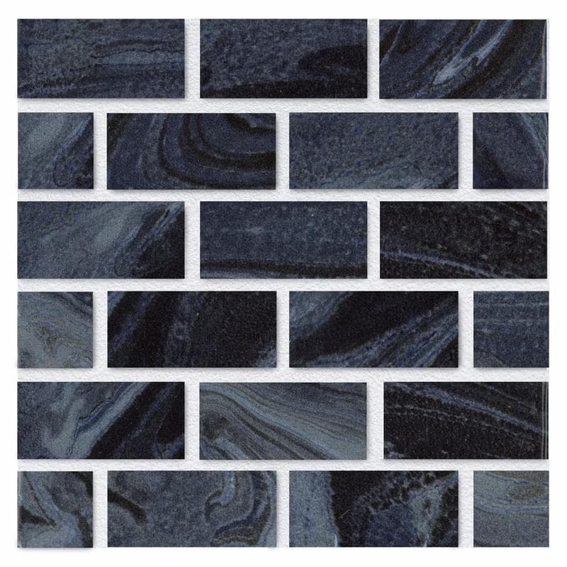 Aquabella Key West Martello 1x2 Porcelain Mosaic 12"x12" Pool Tile - Image 1