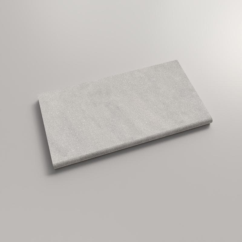 Carrara Equinox Marble 3cm Bullnose Pool Coping 12x24 - Image 3