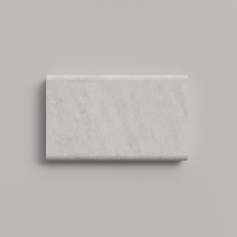 Carrara Equinox Marble 5cm Double Bullnose Pool Coping 12x24 - Image 1