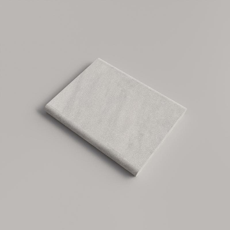 Carrara Equinox Marble 5cm Double Bullnose Pool Coping 16x24 - Image 2