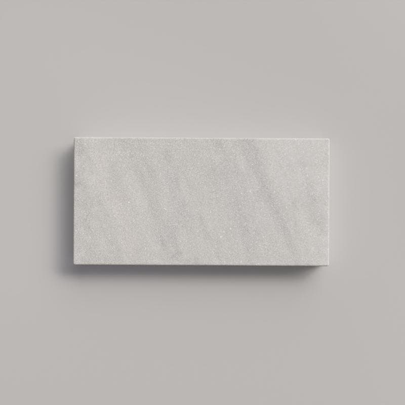 Carrara Equinox Marble 5cm Double Modern Pool Coping 12x24 - Image 1