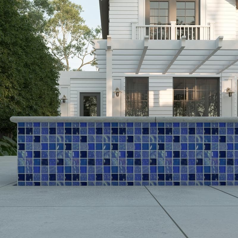 Aquabella Night Life Galant 1x1 Glass Mosaic 12"x12" Pool Tile (NL-1132) - Image 7