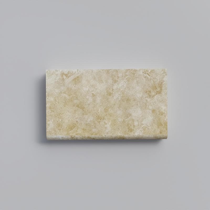Cordoba Cream 3cm Bullnose Pool Coping 6x12 - Image 1