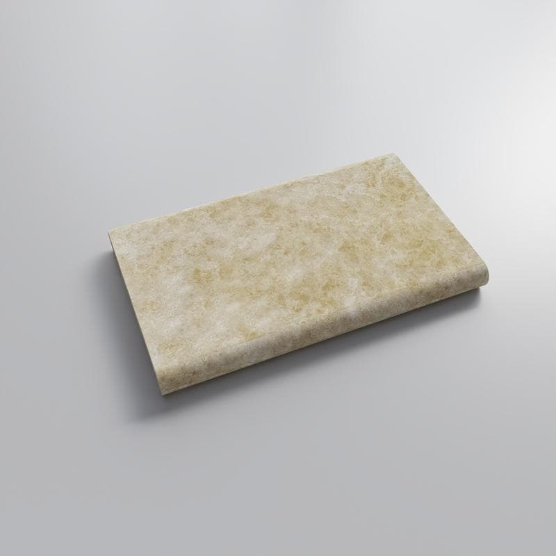 Cordoba Cream 5cm Double Bullnose Pool Coping 12x24 - Image 3
