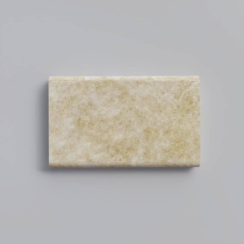 Cordoba Cream 5cm Double Bullnose Pool Coping 12x24 - Image 1