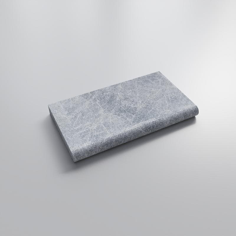Midnight Black Marble 5cm Bullnose Pool Coping 12x24 - Image 2