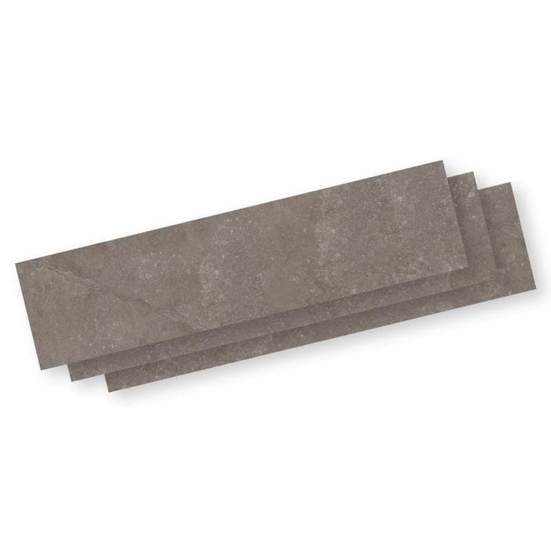 Aquabella Stone Age Flint 6x24 Porcelain Field Tile 12"x12" Pool Tile - Image 1