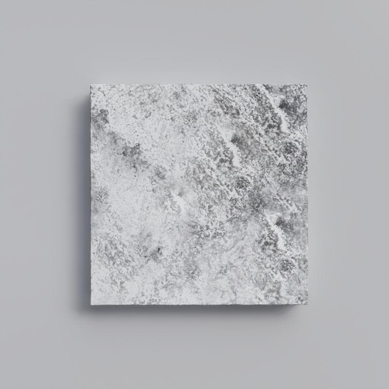 Silver Travertine 3cm Paver 12x12 - Image 1