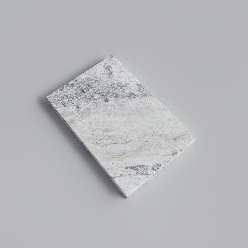 Silver Travertine 5cm Double Modern Pool Coping 16x24 - Image 3