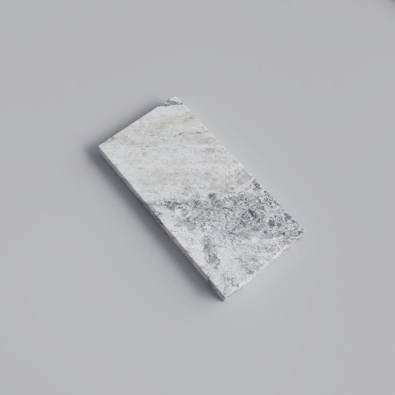 Silver Travertine 5cm Modern Pool Coping 12x24 - Image 3