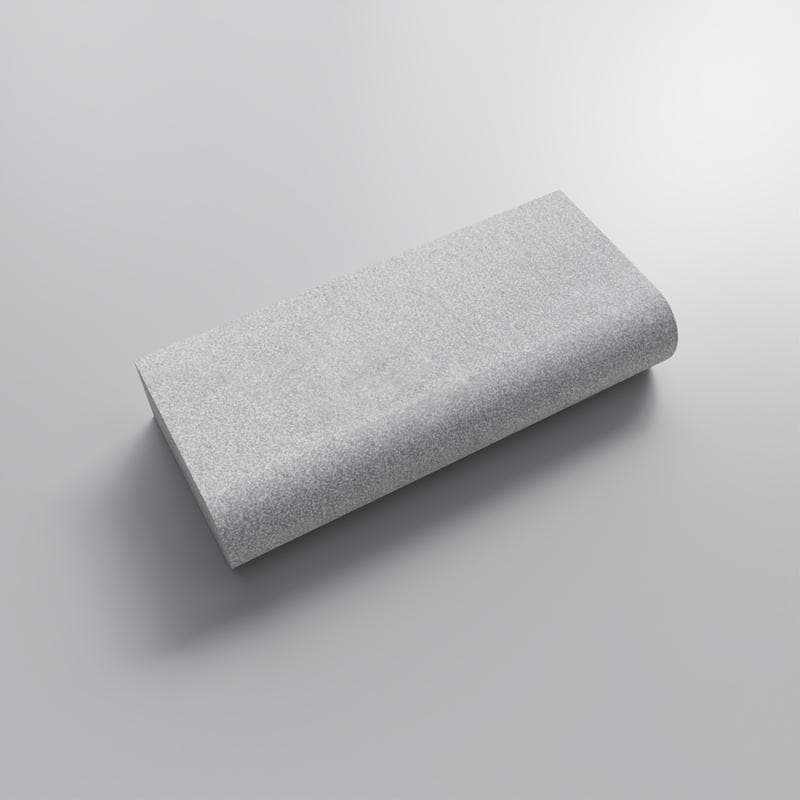 White Marble 5cm Bullnose Pool Coping 4x12 - Image 2