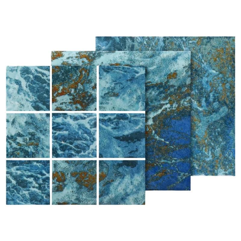 Aquabella Abyss Thonis 2x2 Porcelain Mosaic 12"x12" Pool Tile (AY-222) - Image 1