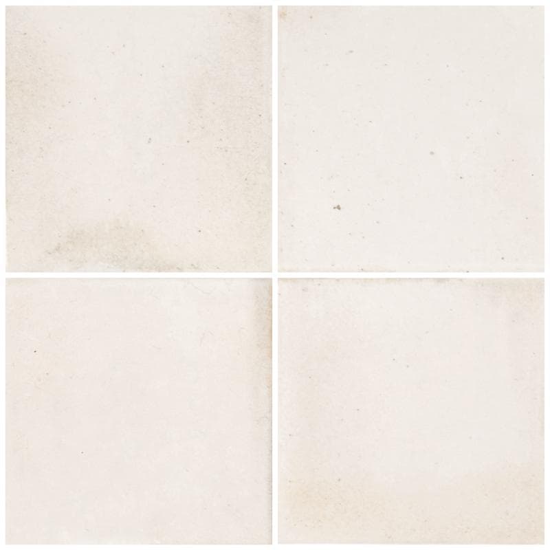 Artistry Boutique Antique White Field 6x6 - Pool Tile - Image 1