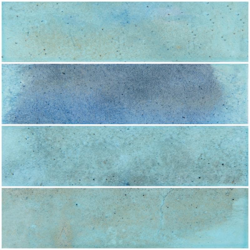 Artistry Boutique Verdigris Field 3x12 - Pool Tile - Image 1