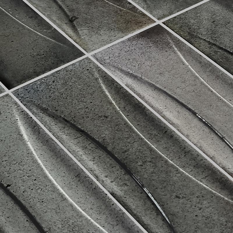 Artistry Boutique Ash Black Relief 3x12 - Pool Tile - Image 2