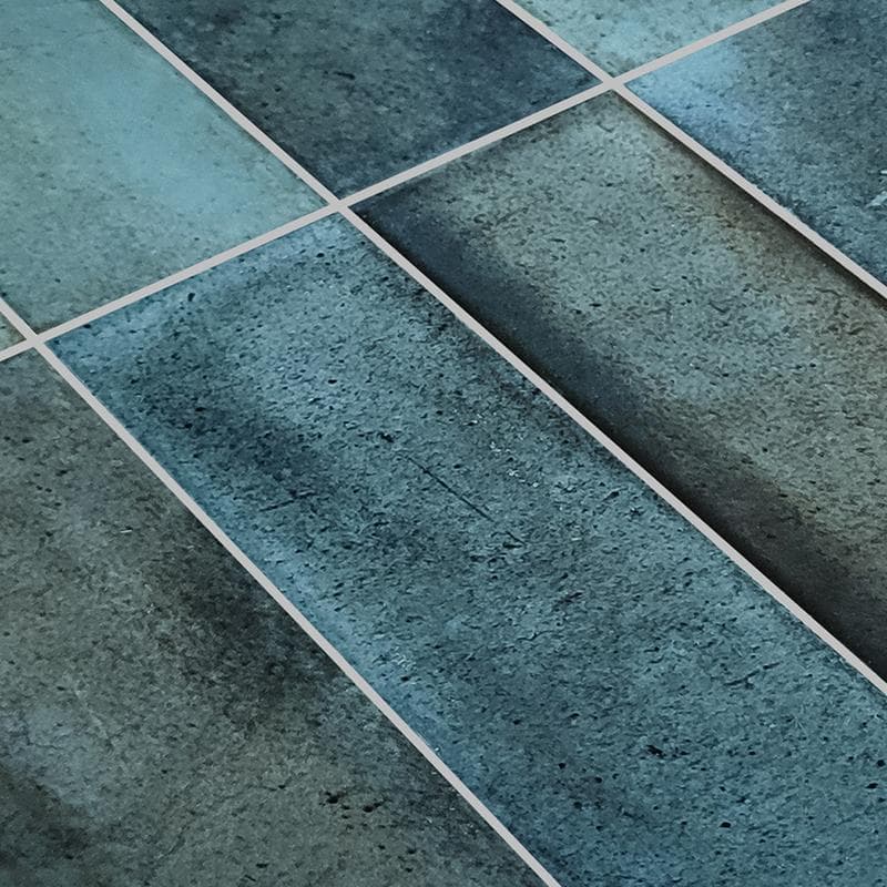 Artistry Boutique Prussian Blue Field 3x12 - Pool Tile - Image 2