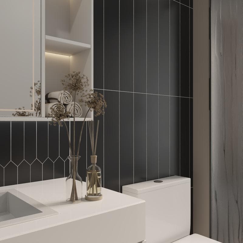 Marquise Negro Matte 4x24 - Image 8