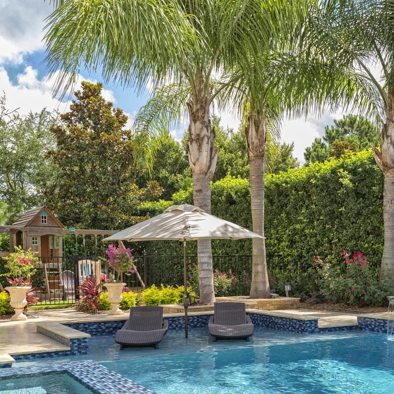 Crystal Aqua Blend 1x2 Glass Mosaic 12"x12" Pool Tile - Image 3