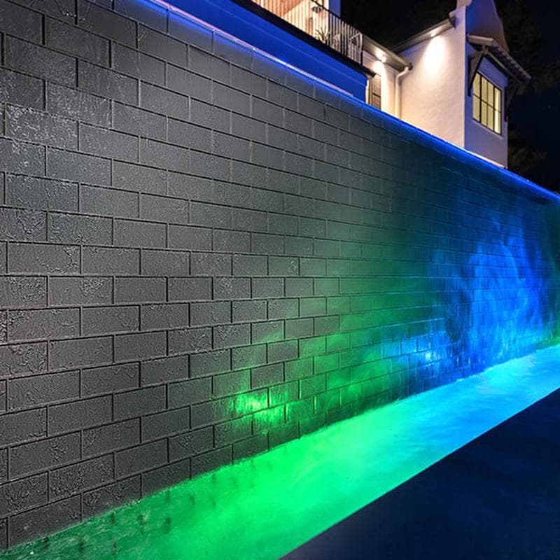 Subway Gray 2x4 Glass Mosaic 12"x12" Pool Tile - Image 5